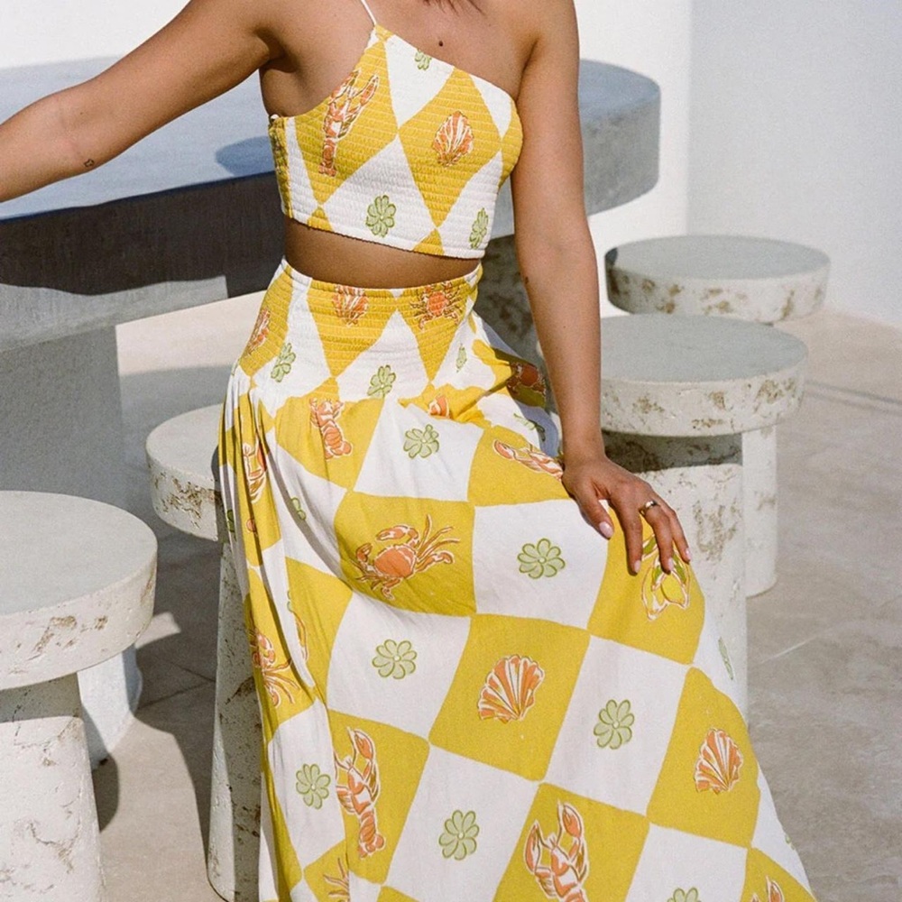 SABO SKIRT maxi dress with cut outs!